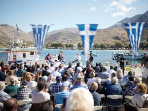 Μητσοτάκης από Αμοργό: Άσκηση κυριαρχίας τα δύο θαλάσσια πάρκα