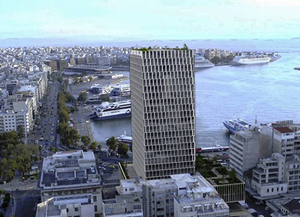 Piraeus Tower Α.Ε. - ΤΕΡΝΑ Α.Ε.: Υπογραφή σύμβασης Εργασιών Β' φάσης για τον Πύργο Πειραιά