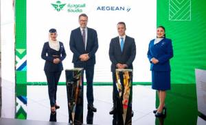 Συνεργασία AEGEAN και Saudia για το Arabian Travel Market 2024