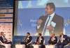 DryDel’s CEO at the stage of 28th Annual Marine Money Greek Ship Finance Forum
