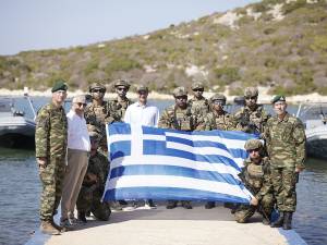 Ο Κ. Μητσοτάκης σε Καστελόριζο, Ρω και Στρογγύλη - Επίσκεψη στα ακριτικά φυλάκια και μήνυμα στήριξης στις Ένοπλες Δυνάμεις