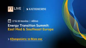 Στην Αθήνα το Συνέδριο FT Energy Transition Summit για πρώτη φορά