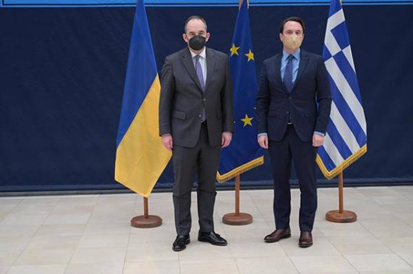Συνάντηση Γ. Πλακιωτάκη με τον Πρέσβη της Ουκρανίας στην Ελλάδα: «Κανείς δεν δικαιούται δια της βίας να αλλάξει τα σύνορα στην Ευρώπη»