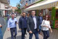 Επίσκεψη του επικεφαλής της περιφερειακής παράταξης «Αλληλεγγύη», Απόστολου Τζιτζικώστα, σε περιοχές του Δήμου Σιθωνίας Χαλκιδικής