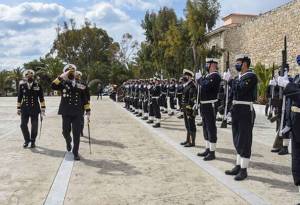 Τελετή παράδοσης - παραλαβής καθηκόντων διοικητού Σχολής Ναυτικών Δοκίμων