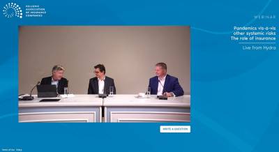 «PANDEMICS VIS À VIS OTHER SYSTEMIC RISKS. THE ROLE OF INSURANCE» LIVE FROM HYDRA