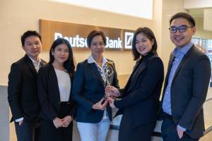 Deutsche Bank wins Ministry of Finance Thailand’s Sustainability Bond Contributor award