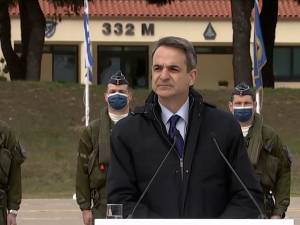 Μητσοτάκης από Τανάγρα: Τα πτητικά και καταδυτικά επιδόματα απαλλάσσονται από κάθε φόρο
