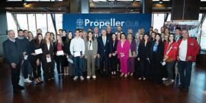 Propeller Club Πειραιά: Συνάντηση γνωριμίας, γεμάτη θετική ενέργεια και ζεστασιά