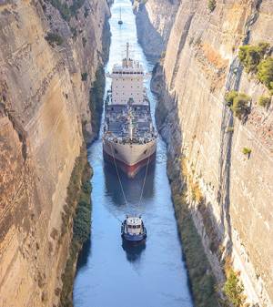 Κλείνει μέχρι το καλοκαίρι του 2023 η Διώρυγα της Κορίνθου