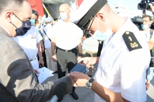 Γ. Πλακιωτάκης από το Λιμάνι του Πειραιά: Ο έλεγχος είναι πλήρης με ταχύτητα και αποτελεσματικότητα