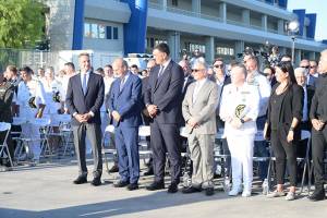 Τελετή παραλαβής και ένταξης πέντε νέων ταχύπλοων περιπολικών σκαφών στο Λιμενικό Σώμα
