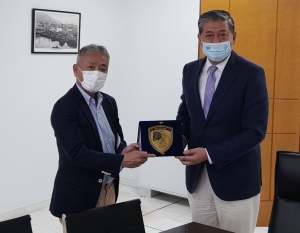 Συνάντηση Captain Weng Lin με τον Πρέσβη της Ιαπωνίας στην Ελλάδα