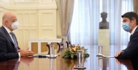 Συνάντηση Νίκου Δένδια με τον πρέσβη της Γαλλίας