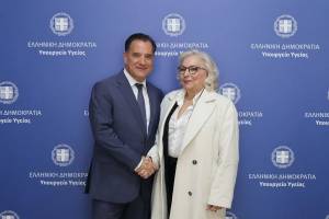 Συνάντηση Α. Γεωργιάδη με την πρώτη ασθενή που της συνταγογραφήθηκε σκεύασμα φαρμακευτικής κάνναβης
