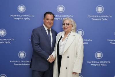 Συνάντηση Α. Γεωργιάδη με την πρώτη ασθενή που της συνταγογραφήθηκε σκεύασμα φαρμακευτικής κάνναβης
