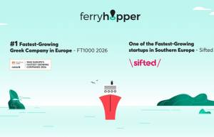 Ferryhopper: Απέσπασε διπλή αναγνώριση από τους Financial Times και τη Sifted
