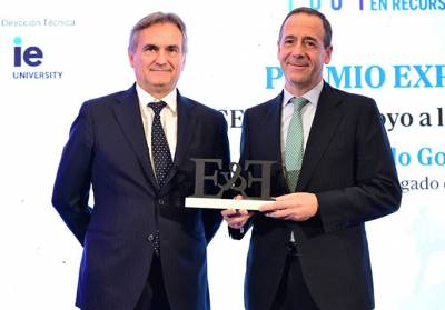 Gonzalo Gortázar recognised with Expansión’s ‘Best CEO Award’ for his support for people management