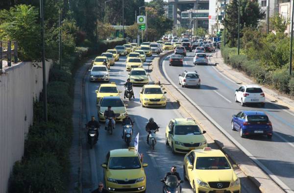 Χωρίς ταξί η Αθήνα για 24 ώρες την Τετάρτη