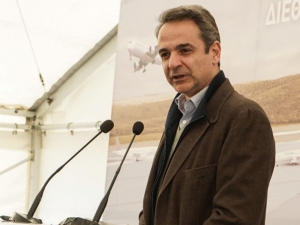 Στην τελετή παραλαβής των τριών πρώτων Airbus από την Aegean ο Κυριάκος Μητσοτάκης