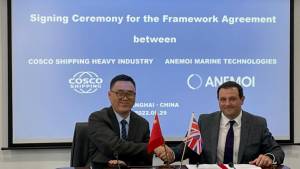 Anemoi and COSCO Shipping Heavy Industry to offer full wind propulsion technology installation services