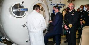 Επίσκεψη Ν. Χαρδαλιά στο Ναυτικό Νοσοκομείο Αθηνών