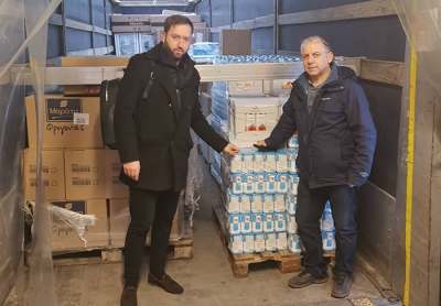 Στην Αλβανία η ανθρωπιστική βοήθεια του Ε.Ε.Α.
