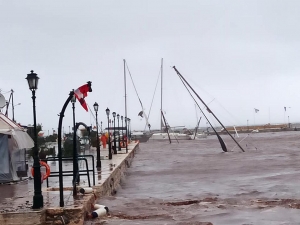 Κεφαλονιά: 43 σκάφη βυθίστηκαν λόγω της κακοκαιρίας