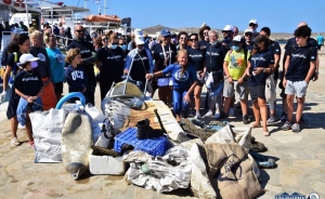 Περιβαλλοντική δράση στο εμβληματικό νησί της Δήλου από τις Uni-pharma &amp; InterMed