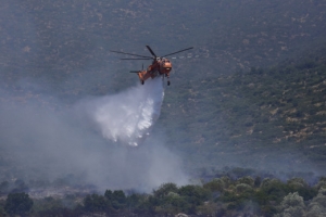 Μεγάλες φωτιές σε Νέα Μάκρη και Καλύβια Αττικής