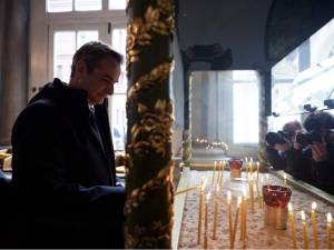 Στο Φανάρι ο Κυριάκος Μητσοτάκης