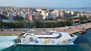 EuroChampion Jet – Το νέο εντυπωσιακό ταχύπλοο της SEAJETS στο λιμάνι του Πειραιά