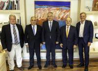 Συνάντηση εργασίας του Υπουργού Ανάπτυξης Τάκη Θεοδωρικάκου με αντιπροσωπεία της Διοίκησης του Ε.Ε.Α