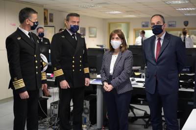 Επίσκεψη της Προέδρου της Δημοκρατίας Κατερίνας Σακελλαροπούλου στο Υπουργείο Ναυτιλίας και Νησιωτικής Πολιτικής