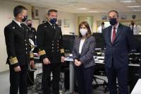 Επίσκεψη της Προέδρου της Δημοκρατίας Κατερίνας Σακελλαροπούλου στο Υπουργείο Ναυτιλίας και Νησιωτικής Πολιτικής