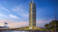 Marina Tower: Παρουσιάστηκε ο πρώτος «πράσινος» ουρανοξύστης στη χώρα μας με 45 ορόφους και 200 διαμερίσματα