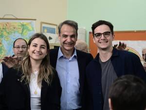 Στην Κηφισιά ψήφισε ο πρωθυπουργός Κ. Μητσοτάκης: «Σήμερα ψηφίζουμε για το μέλλον μας»