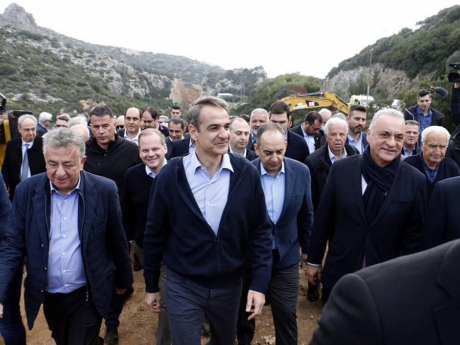 Mητσοτάκης: Το εργοτάξιο του ΒΟΑΚ η καλύτερη απάντηση της κυβέρνησης στην τοξικότητα την οποία επιχειρεί να καλλιεργήσει ο ΣΥΡΙΖΑ