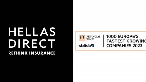 Η Hellas Direct για τέταρτη χρονιά στη λίστα των Financial Times με τις 1.000 ταχύτερα αναπτυσσόμενες εταιρίες στην Ευρώπη
