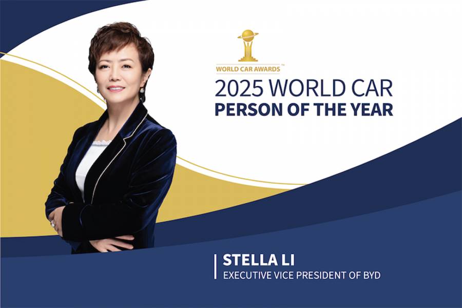 Η Stella Li της BYD αναδείχθηκε World Car Person of the Year