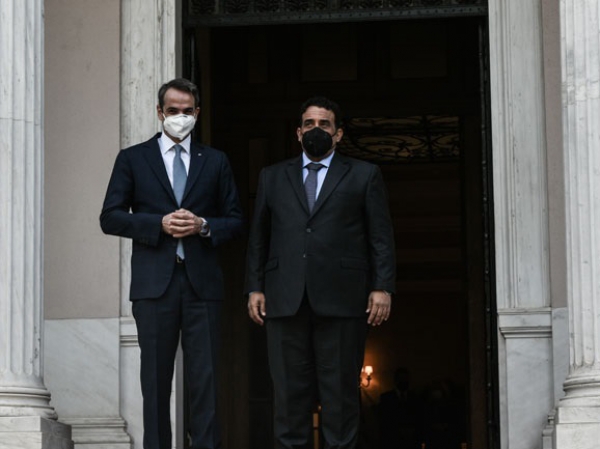 Συνάντηση Μητσοτάκη με τον Λίβυο πρόεδρο - Στο επίκεντρο η Οριοθέτηση Θαλασσίων Ζωνών