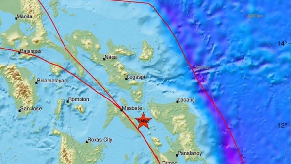 Ισχυρός σεισμός 6,6 βαθμών στο ανατολικό τμήμα των Φιλιππίνων