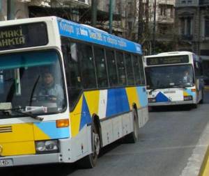 Στάση εργασίας στα αστικά λεωφορεία αύριο από τις 11:00 έως τις 17:00