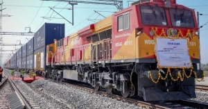 CMA CGM India introduces the Python train service on Western Dedicated Freight Corridor