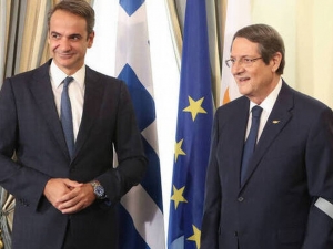 Μητσοτάκης - Αναστασιάδης: Άριστη συνεργασία απέναντι στην τουρκική προκλητικότητα