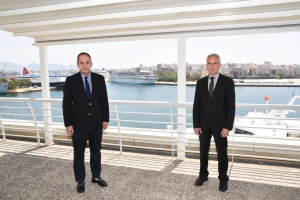 Συνάντηση Γιάννη Πλακιωτάκη με τον Πρόεδρο του Safe Water Sports