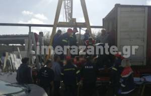 Ζάκυνθος: Εργάτες καταπλακώθηκαν από μάρμαρα σε επιχείρηση - Ένας νεκρός
