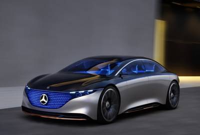Ηλεκτρική Mercedes: Δωρεάν φόρτιση της μπαταρίας της από τον ήλιο