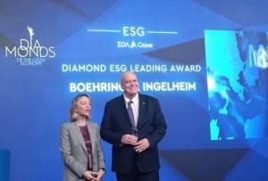 Η Boehringer Ingelheim Ελλάς βραβεύεται για τη στρατηγική βιώσιμης ανάπτυξης