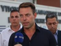 Ο Στέφανος Κασσελάκης παρουσίασε το κυβερνητικό σχέδιο του ΣΥΡΙΖΑ για την Πολιτική Προστασία